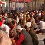Guru Nanak Jayanti: Devotees offer prayers at Sri Bangla Sahib Gurudwara