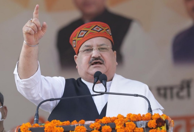 JP Nadda to hold roadshow in Hyderabad for GHMC polls