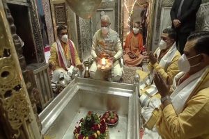 IN PICS: PM Modi offers prayers at Kashi Vishwanath Temple