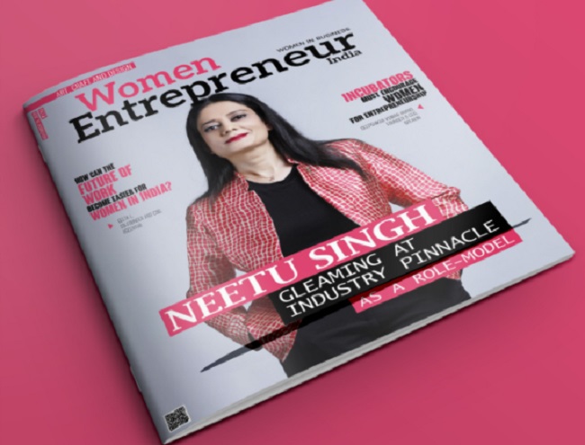 Neetu Singh features on cover page of Women Entrepreneur, shares her journey of reaching industry pinnacle