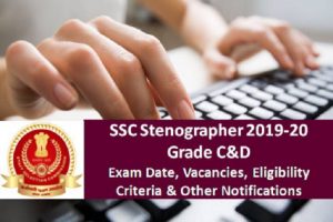SSC Steno Exams 2020: New exam dates announced for Grade ‘C & D’ @ssc.nic.in