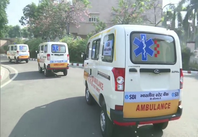 Yogi ambulance - SBI