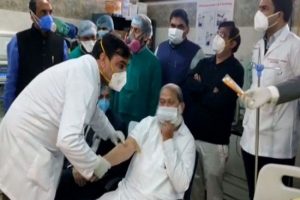 Haryana Health Minister Anil Vij gets trial dose of India-made Covaxin