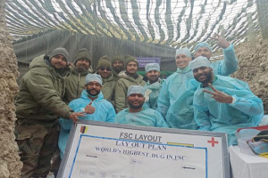 Army doctors achieve new feat, successfully remove soldier’s appendix at 16,000 feet