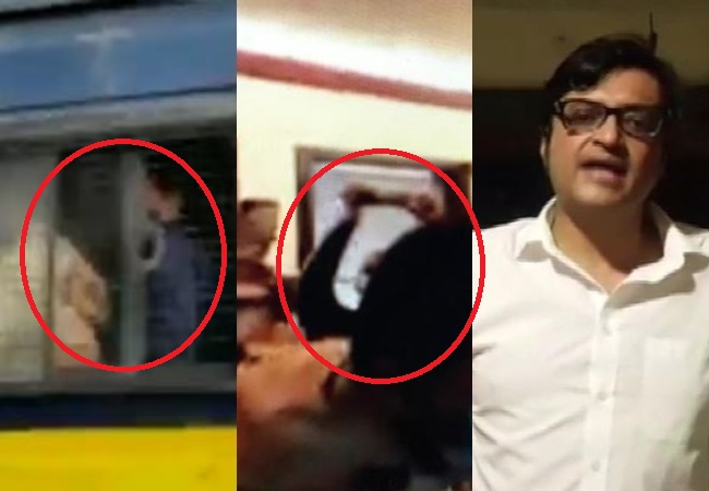 “I have been beaten by the police”, says Arnab Goswami