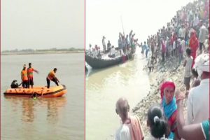 Bihar: Several missing after boat carrying 100 people capsizes in Bihar’s Bhagalpur, rescue ops underway