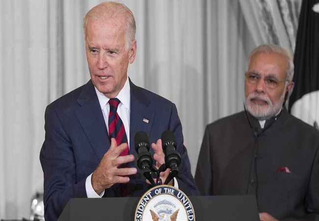 PM Modi and Joe Biden agree to support freedom of navigation in Indo-Pacific