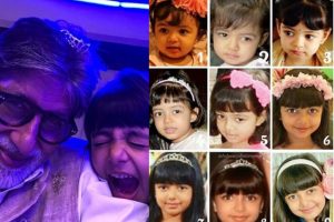 Happy Birthday Aaradhya: Grandfather Amitabh shares 9 pictures as she turns 9