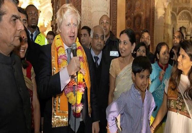 Boris praised the "fantastic virtual Diwali festival" for bringing the spirit of Diwali into people's homes while helping people stay safe.