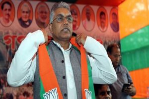 A hub of “terrorists and anti-nationals”, situation in Bengal worse than Kashmir, says Dilip Ghosh