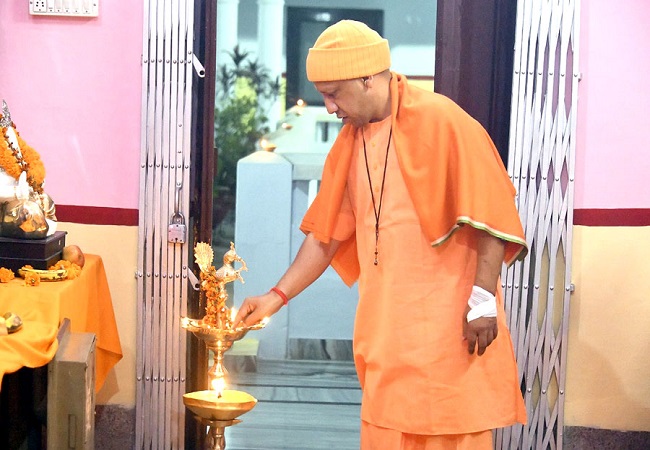 incense sticks, Gorakhnath temple --