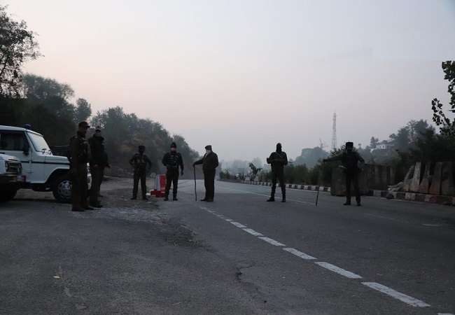 4 terrorists killed in encounter near Nagrota Toll Plaza, Jammu-Srinagar National Highway closed