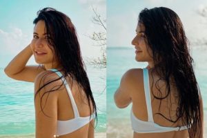 Katrina Kaif’s stunning pictures by the serene blue sea in Maldives