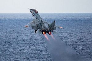 Indian Navy’s MiG-29K trainer jet crashes over Arabian Sea; one pilot saved, another missing