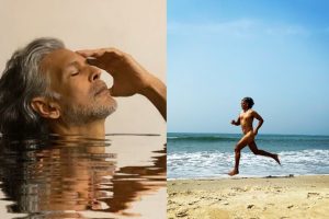 Milind Soman runs nude on Goa beach as he turns 55 today; See Pics