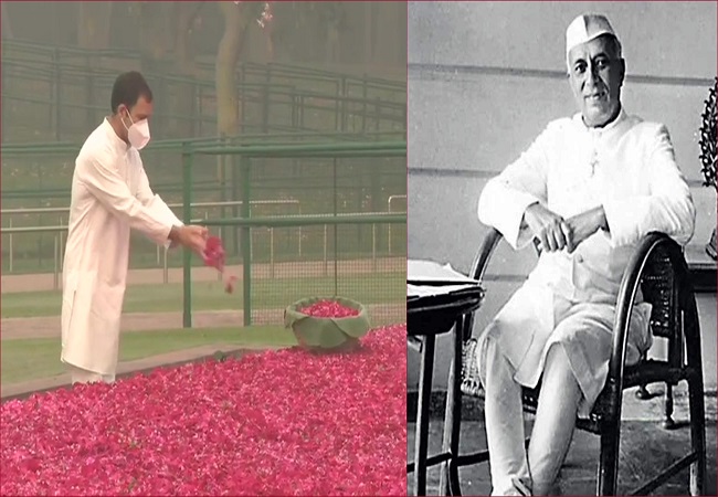 PM Modi, Rahul Gandhi pays tribute to Jawaharlal Nehru
