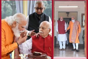 PM Modi shares glimpses from LK Advani’s 93rd Birthday; See Pics