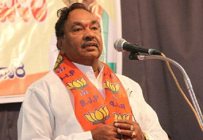BJP will give party ticket to any Hindu, but not a Muslim, says Karnataka Minister Eshwarappa