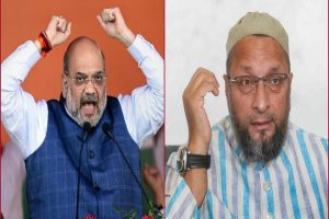 Give in writing that Bangladeshis, Rohingyas have to be evicted and see govt’s response: Amit Shah slams Owaisi