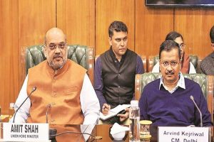 Amit Shah chairs meeting on rising Covid-19 cases in Delhi