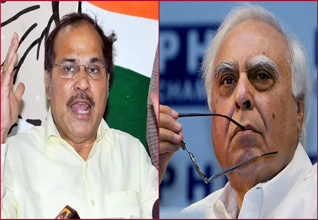 Cong Vs Cong: Adhir Ranjan slams Kapil Sibal over latter’s jibe on party’s poor show in Bihar
