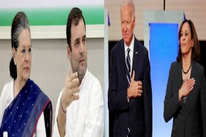 Congress President Sonia Gandhi congratulates Joe Biden, Kamala Harris on US election victory