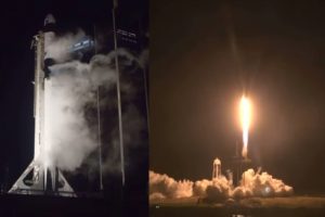 SpaceX launches 4 astronauts on first operational mission to space