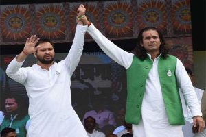 ‘HBD CM Tejashwi’: Tej Pratap Yadav tweets birthday message for younger brother as exit polls predict win