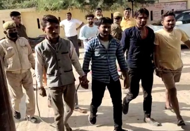 After namaz offered at temple, 4 youth arrested for allegedly chanting 'Hanuman Chalisa' at mosque in Mathura's Govardhan