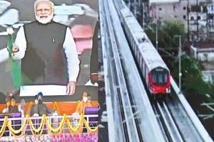 IN PICS: PM Modi virtually inaugurates Agra Metro work