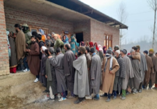 DDC election - Kashmir -
