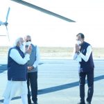 PM Modi welcomed at Dhordo in Kutch