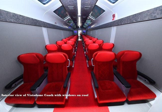 Indian Railways unveils new 'Vistadome' tourist coaches