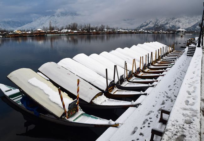 Jammu and Kashmir turns white with season’s 1st snowfall