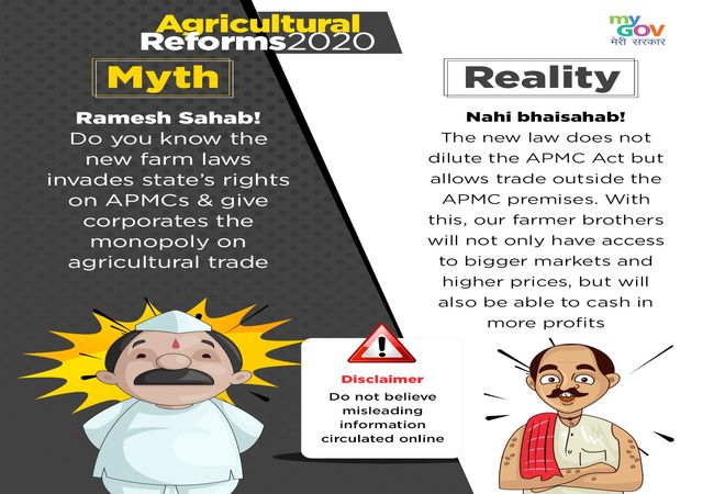 MythBusters: Busting the myths about the new Agricultural Reforms