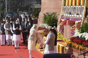 2001 Parliament Attack: PM Modi pays floral tributes to those who lost their lives