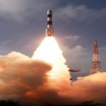 Stunning glimpses of today's ISRO PSLV-C50 lift-off