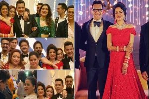 Inside Aditya Narayan’s wedding reception; See Pics