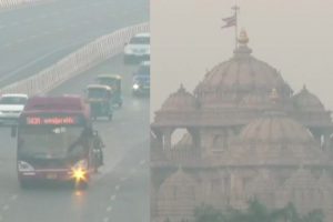 Delhi’s air quality remains in the ‘poor’ category