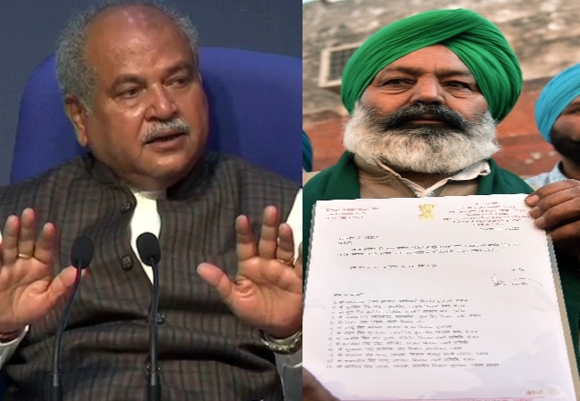 Farmers should leave agitation and take the path of discussion: Agriculture minister Narendra Singh Tomar