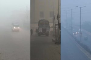 Delhi Weather Update: Minimum temperature, air quality dips in National Capital; dense fog envelops city