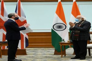 PM Modi meets UK Foreign Secy Raab, discusses post-Brexit ties