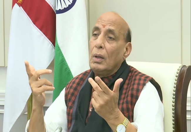 India is way far ahead of China in leading the world with ideas: Rajnath Singh