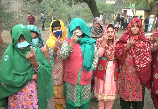 DDC elections: 42.79% votes polled till 1 pm across J-K