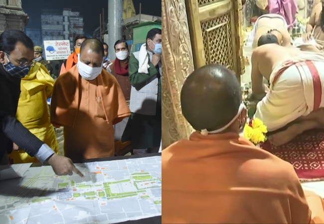 CM Yogi Adityanath reviews development works in PM’s constituency, offer prayer at Kashi Vishwanath Temple