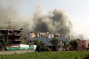 Fire at Serum Institute’s Manjri plant in Pune; See Pics
