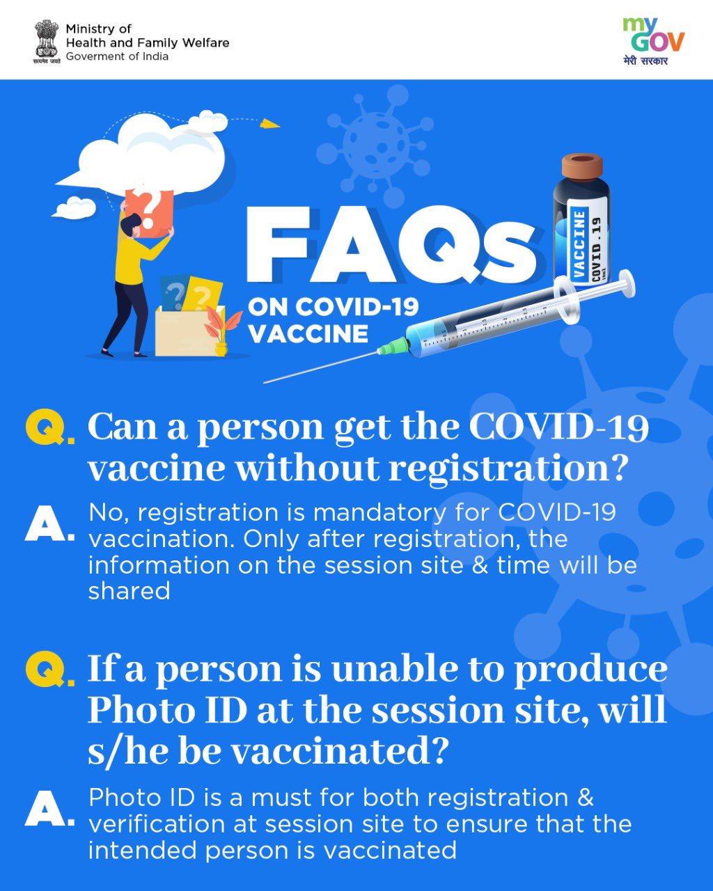 Frequently Asked Questions about COVID-19 Vaccination | In Pics