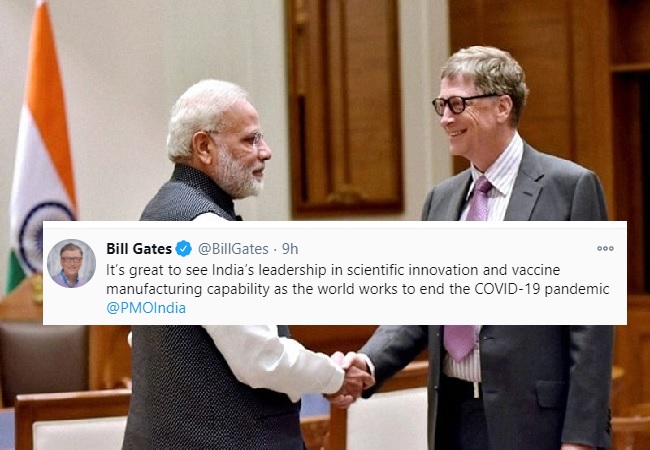 ‘It’s great to see India’s leadership in scientific…’: Bill Gates praises PM Modi
