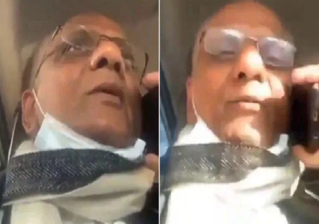 In LIVE session, doctor gets wife’s scolding for getting vaccine alone… Video is viral