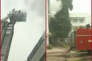 Fire breaks out in building in Delhi’s ITO area